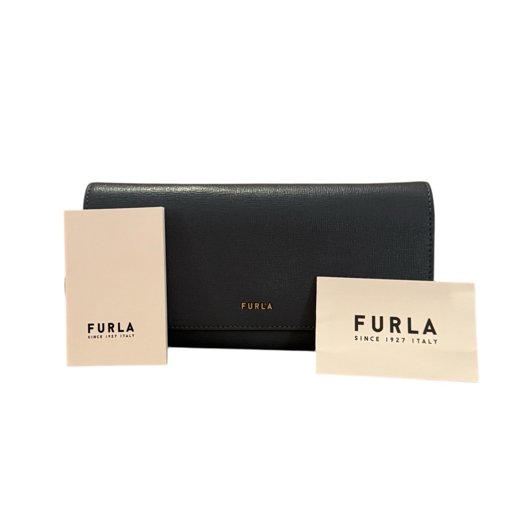 Furla Babylon Continental Wallet Blue